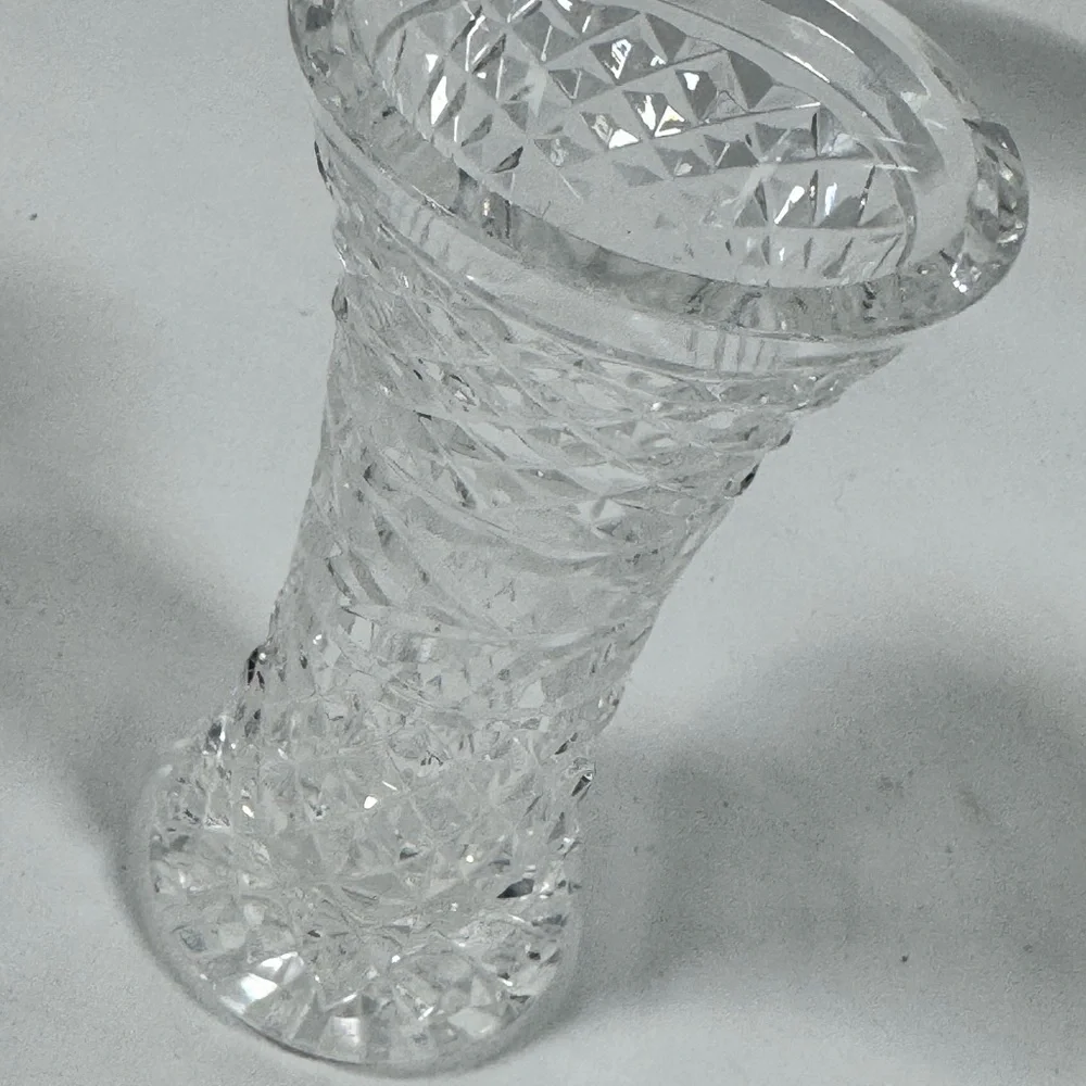 Waterford Crystal Glandore Cut Glass‎ 4” Bud Vase